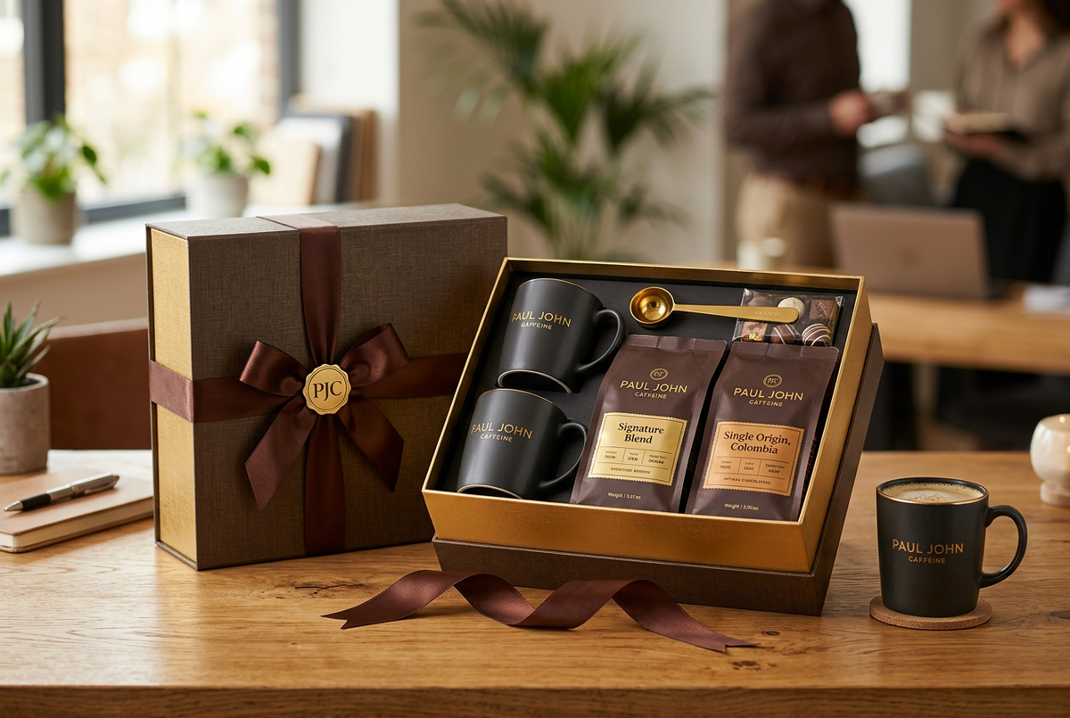 Paul John Caffeine Best Corporate Coffee Gifts for Clients & Teams (2026)