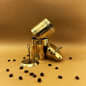 BRASS SOUTH INDIAN FILTER KIT