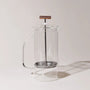 CLEAR GLASS FRENCH  PRESS