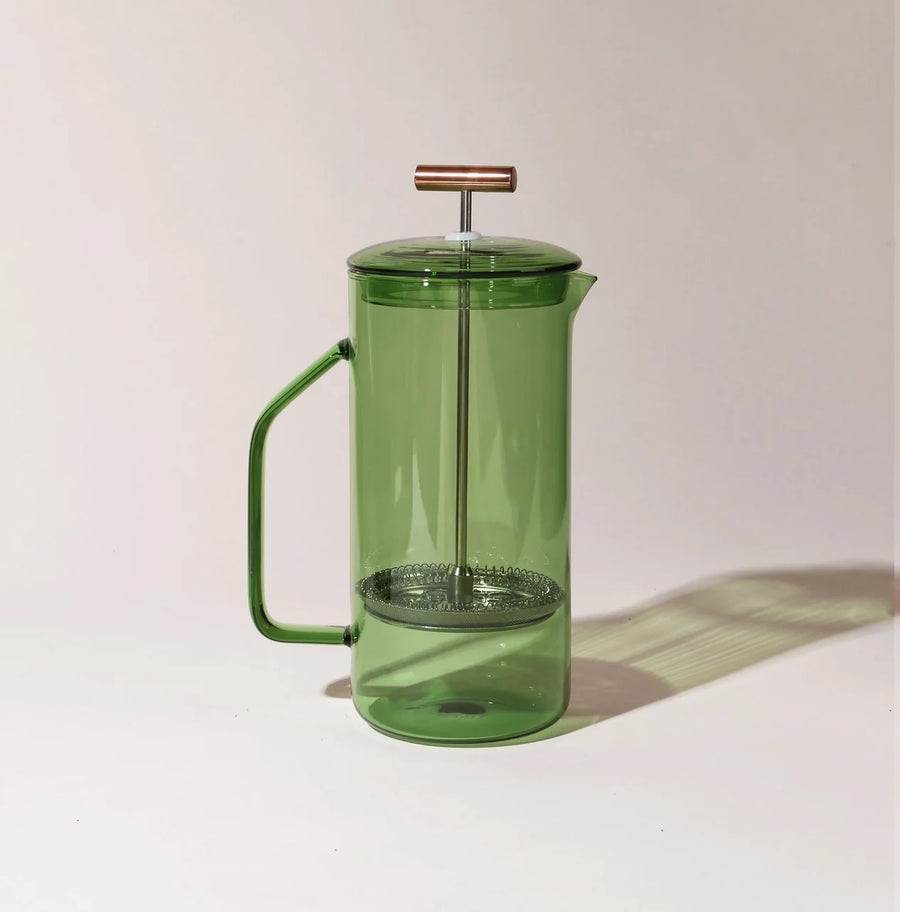 VERDE GLASS FRENCH  PRESS