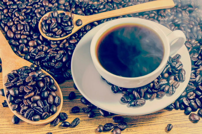 Hot coffee cup