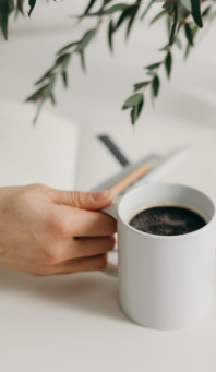 cup of black coffee