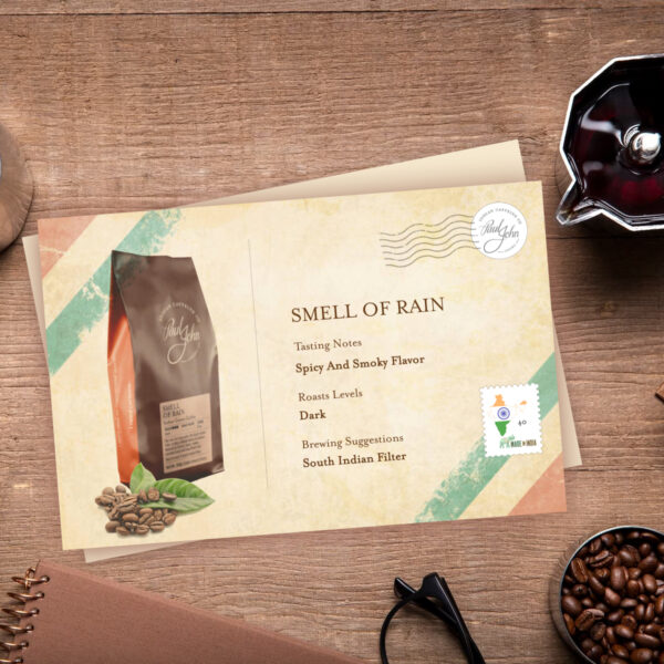 Smell of rain tasting notes