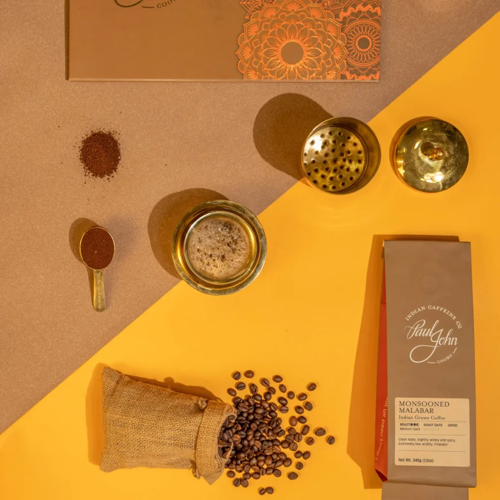 Monsooned Malabar coffee beans - Paul John Caffeine