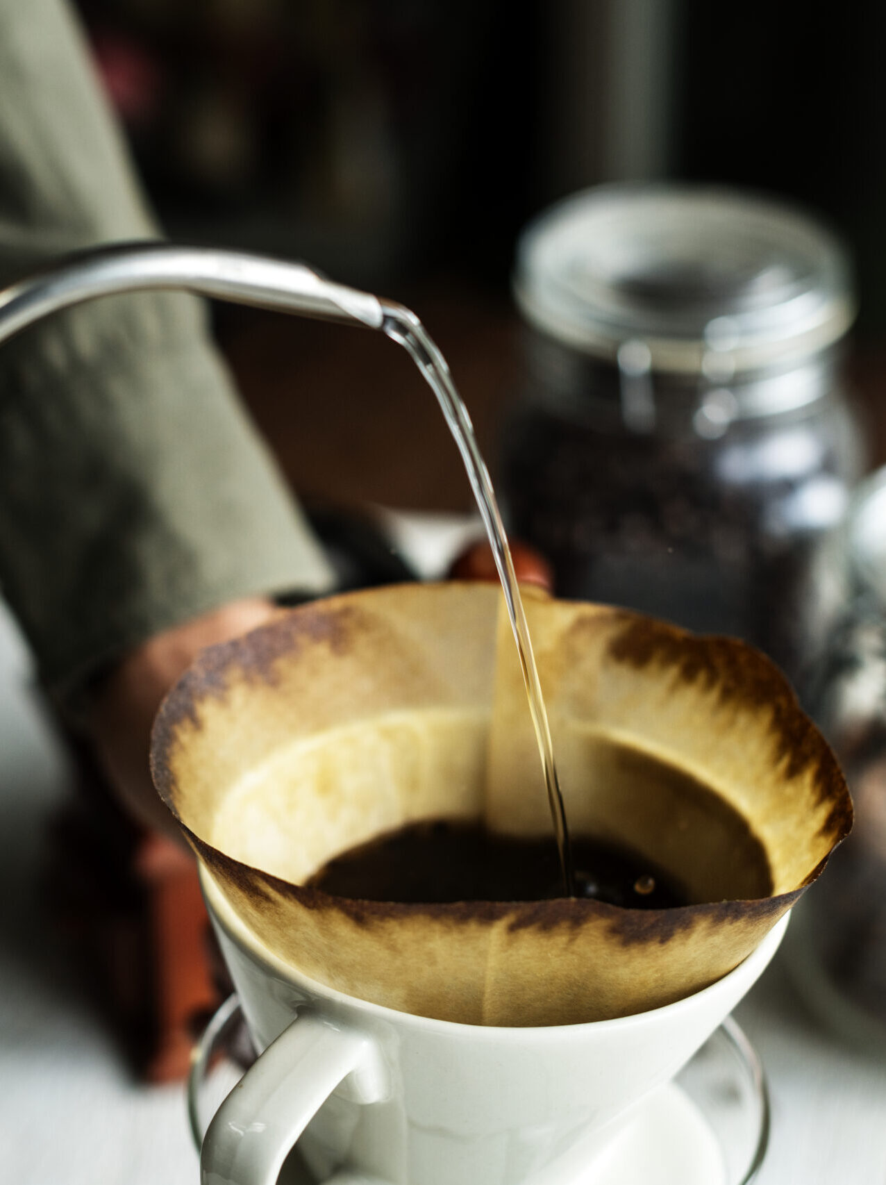 pour over coffee