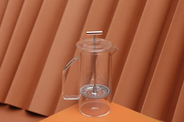 Clear Glass French  Press - Image 2